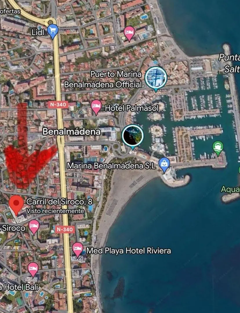 Benalmadena Playa, 3 Dormitorios Apartment